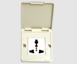 YL 011I 防水插(cha)座三孔(kong)-實驗室(shì)配件