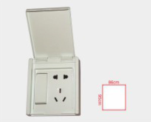 YL-2202防水插座(投标(biāo)專用)-實驗室配(pei)件