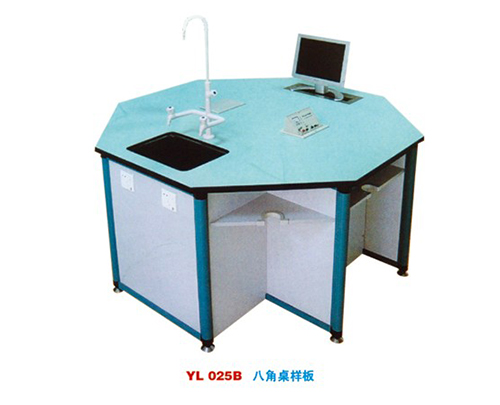 YL 025B 八角桌樣(yàng)闆-實驗室配件