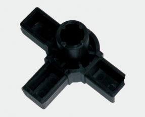 YL 2912 雙層鋁(lǚ)合金厚(hòu)三通-實(shí)驗室配(pèi)件