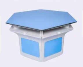 YL-0801-六邊形(xíng)實驗桌-實驗室配(pei)件